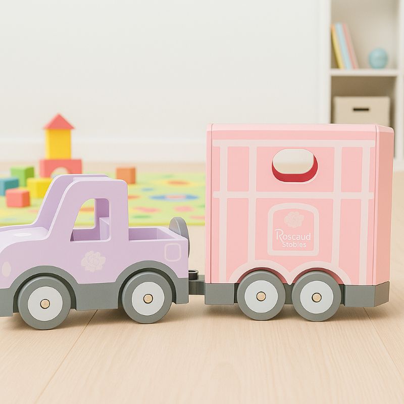 Wooden Farm Truck – ELC/Rosebud Dolls House Accessory | VGUC - Image 4