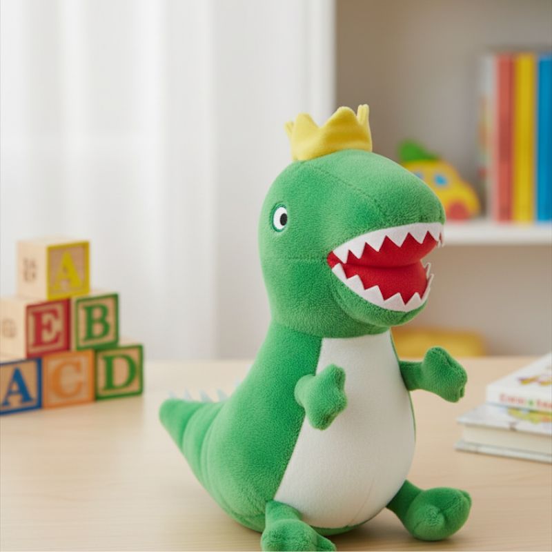 Peppa Pig Mr Dinosaur 15"" Plush Toy | George’s Favourite | NEW | Soft Toy - Image 4