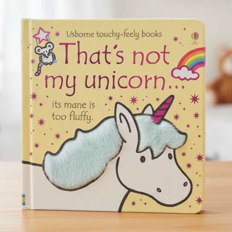 That’s Not My Unicorn Board Book by Fiona Watt | Usborne Touch & Feel | VGUC - Image 3