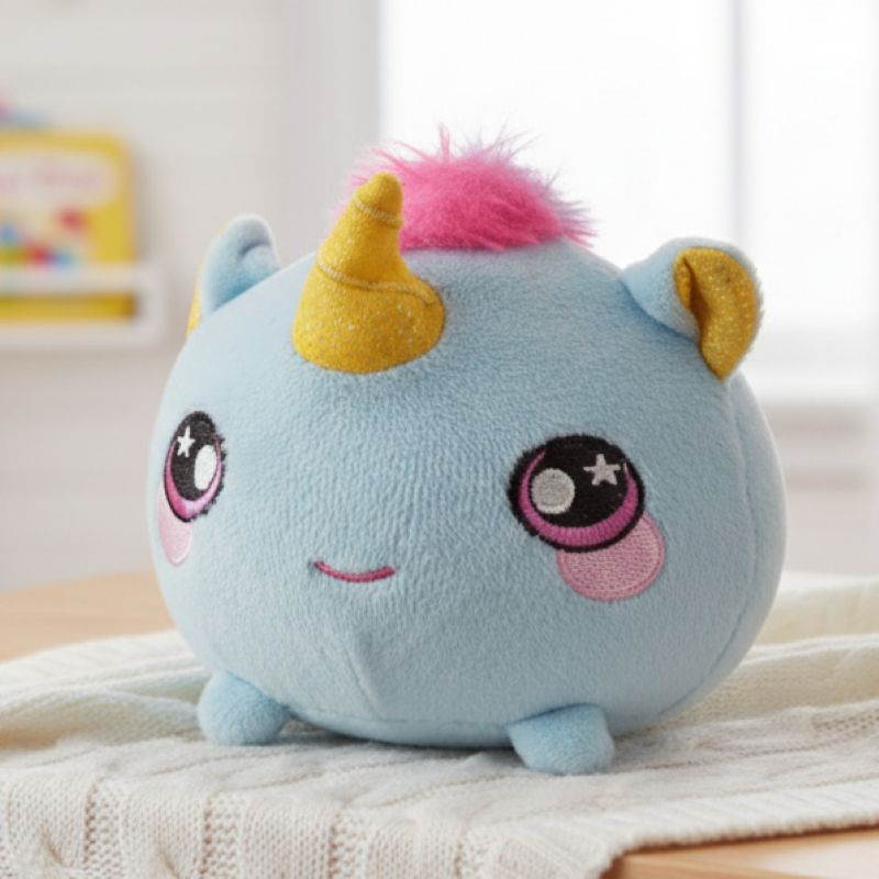 Squeezamals Beatrice Unicorn 3.5" Plush Toy | Super Squishy Foam | VGUC - Image 2