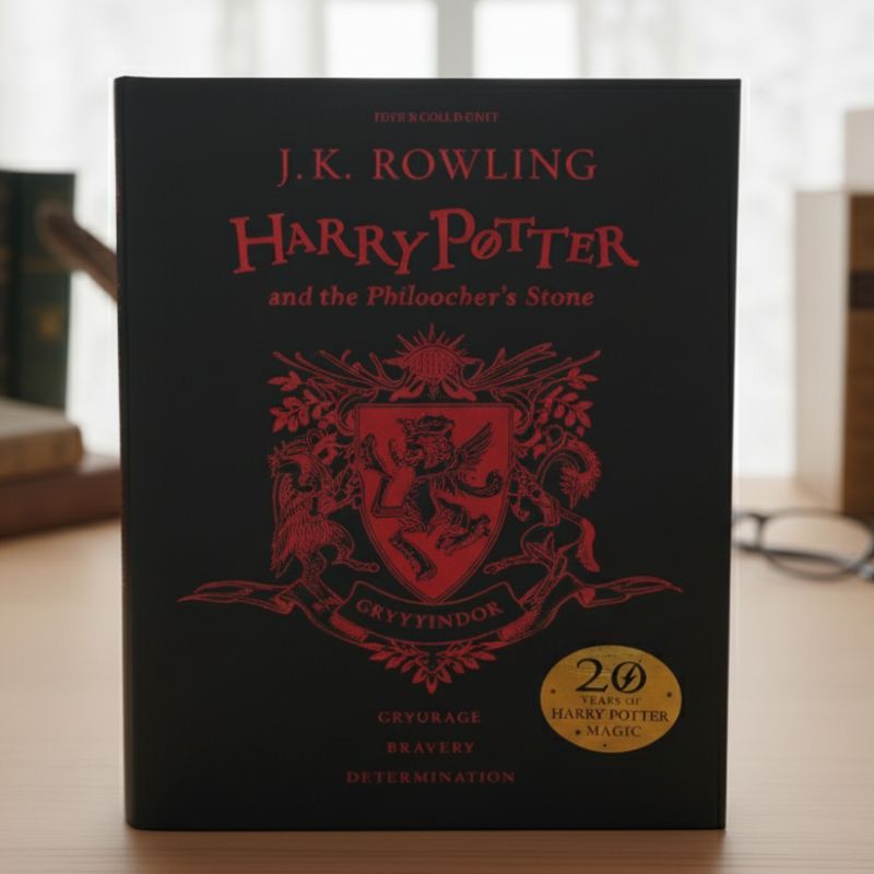 Harry Potter and the Philosopher's Stone -Gryffindor Edition by J.K. Rowling EUC - Image 2