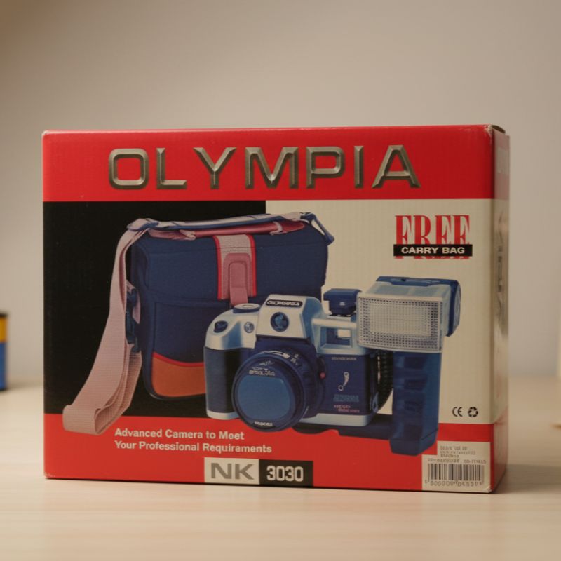 Olympia NK3030 Deluxe 35mm Film Camera Set | Vintage Style | New | Open Box - Image 2