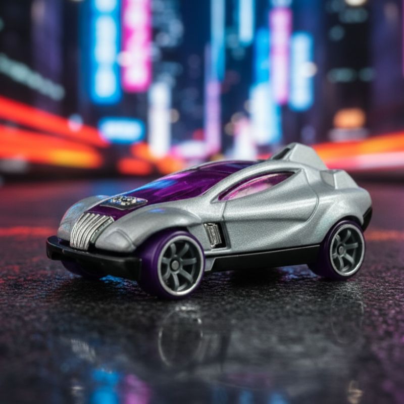 Hot Wheels Acceleracers Silencerz Accelium CM6 | Loose Diecast | VGUC - Image 2