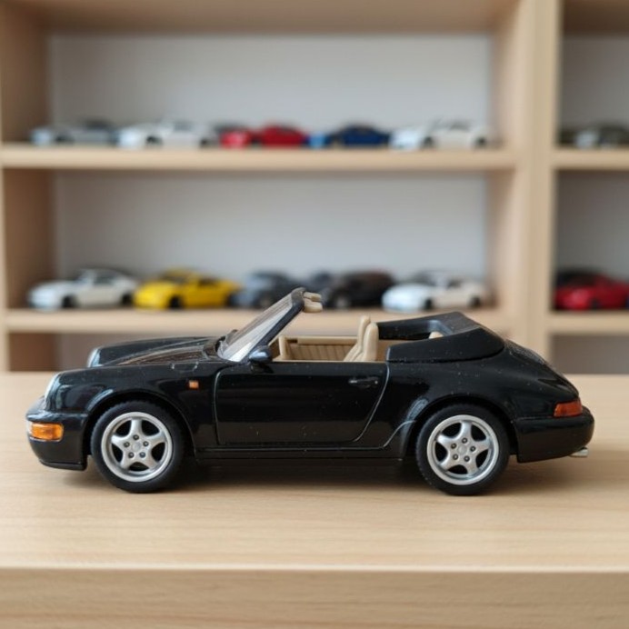 Porsche 911 Toy Car | Diecast Model | Sports Car Collectible | VGUC - Image 2
