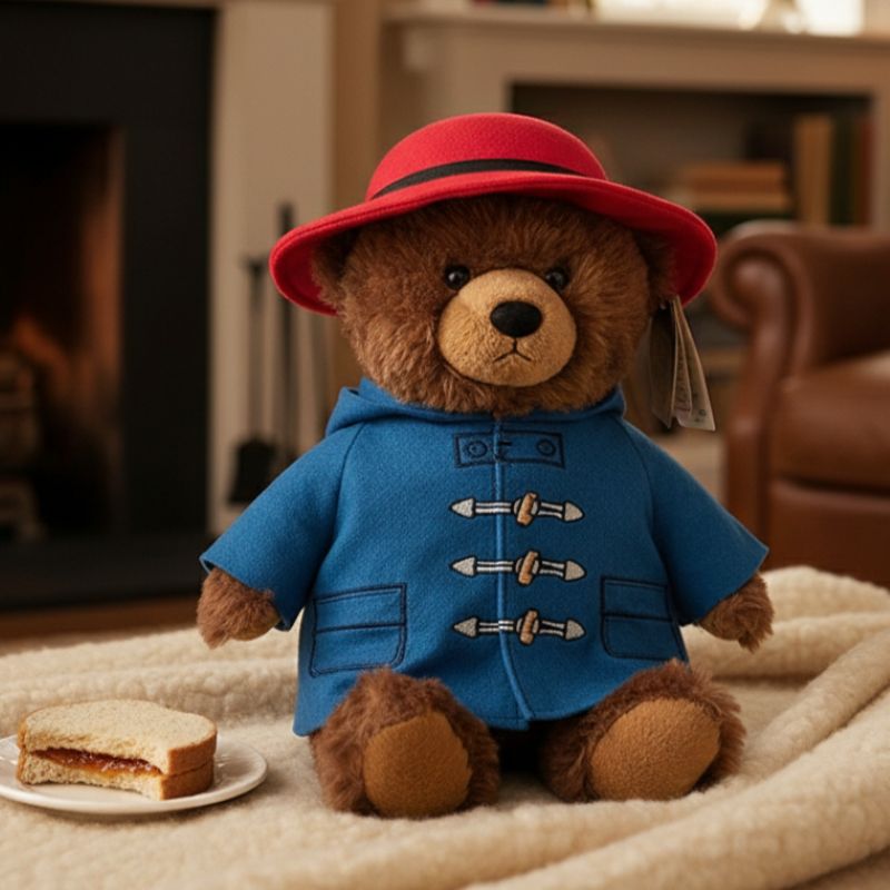 Paddington Bear Medium Plush Soft Toy | New with Tag | Classic Kids Gift - Image 3