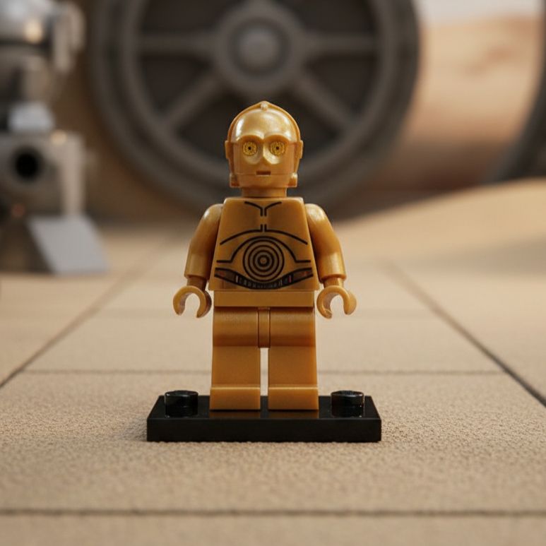 LEGO Star Wars C-3PO Minifigure – VGC