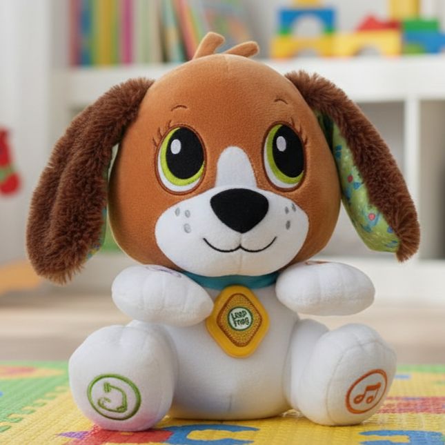 LeapFrog Speak & Learn Puppy Interactive Talking Toy – VGC