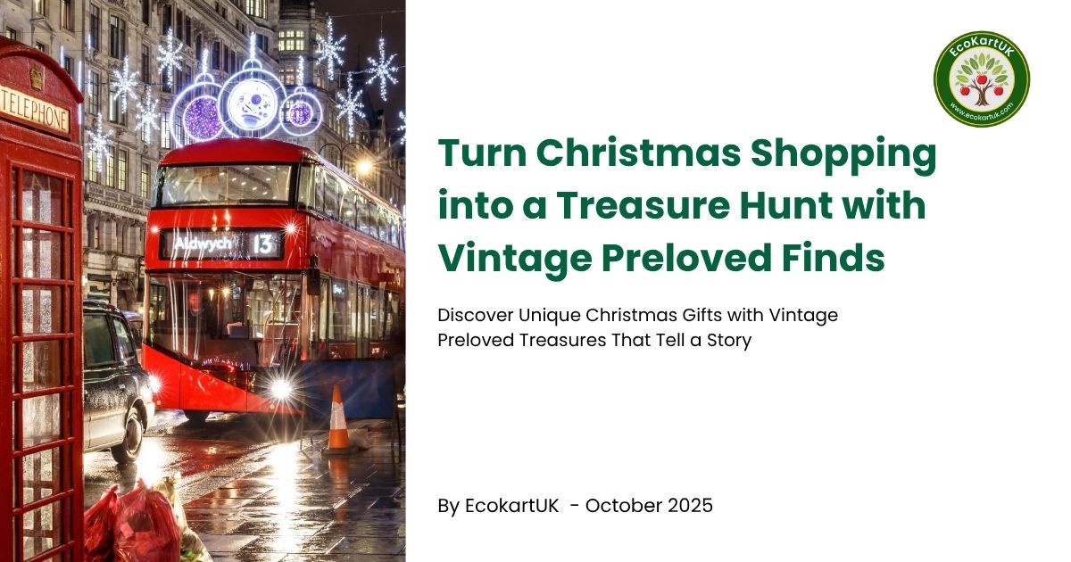 Christmas shopping in the UK