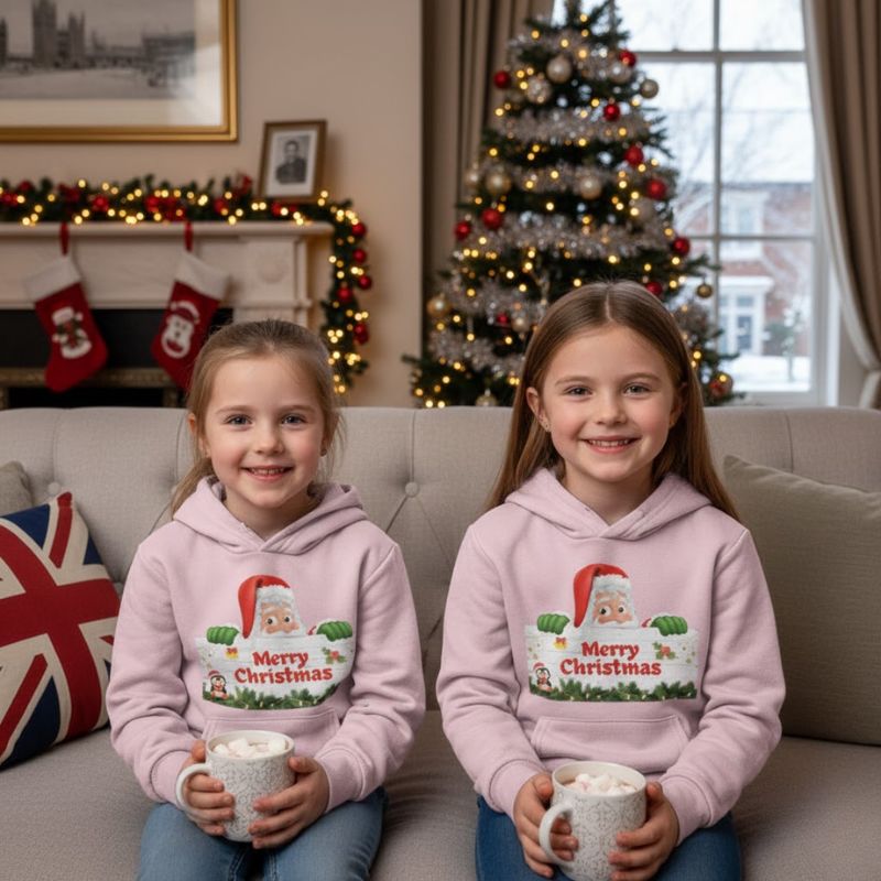 Christmas Hoodie | Unisex Festive Pullover | Eco-Friendly Holiday Apparel - Image 3