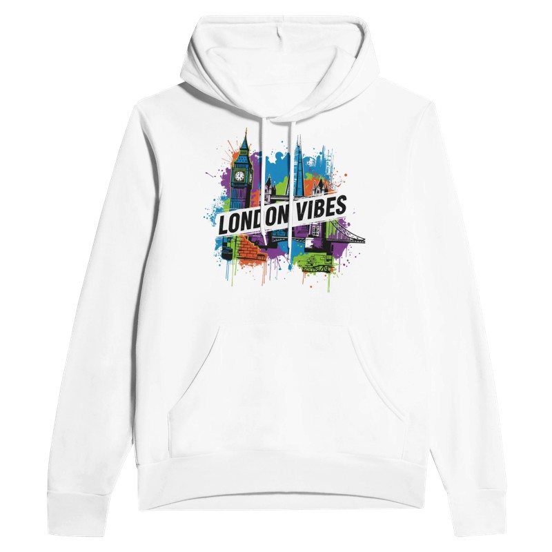 London Vibes Hoodie | Urban Street Style Pullover - Image 4