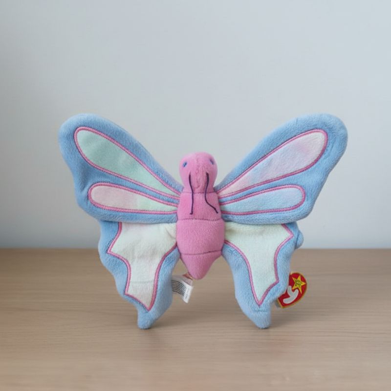 Ty Beanie Baby Flitter the Butterfly 9" Plush – NEW with Tag - Image 5