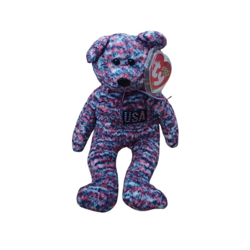Ty Beanie Babies USA The Bear Plush Toy – NEW with Tags - Image 8