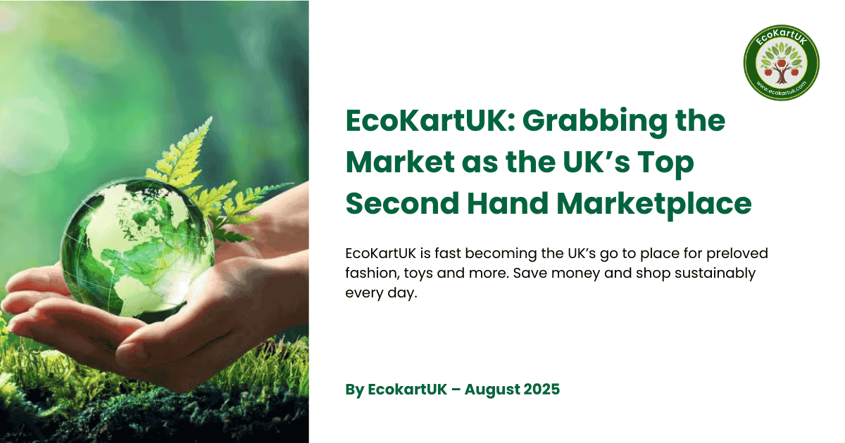 EcoKartUK: Grabbing the Market as the UK’s Top Second Hand Marketplace