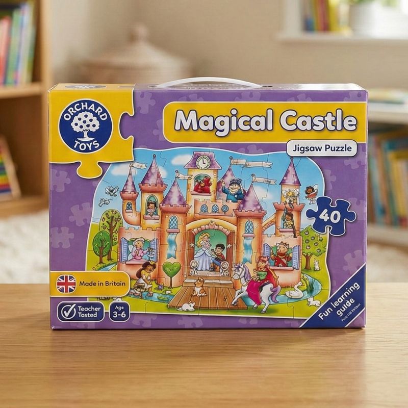 Orchard Toys Magical Castle Jigsaw Puzzle – 40 Pieces, Fun Learning VGC