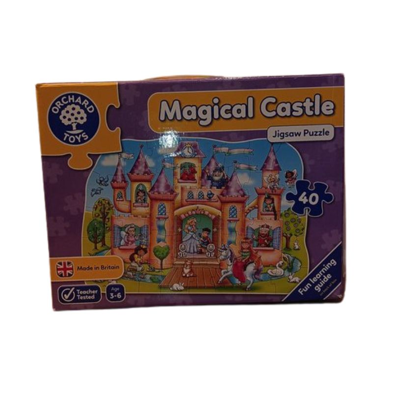 Orchard Toys Magical Castle Jigsaw Puzzle – 40 Pieces, Fun Learning VGC - Image 2