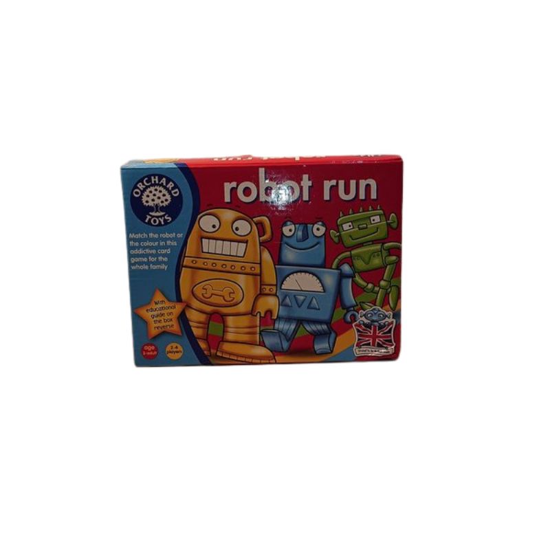 Orchard Toys Robot Run Game – Match Robots & Colours – Family Fun VGC - Image 2