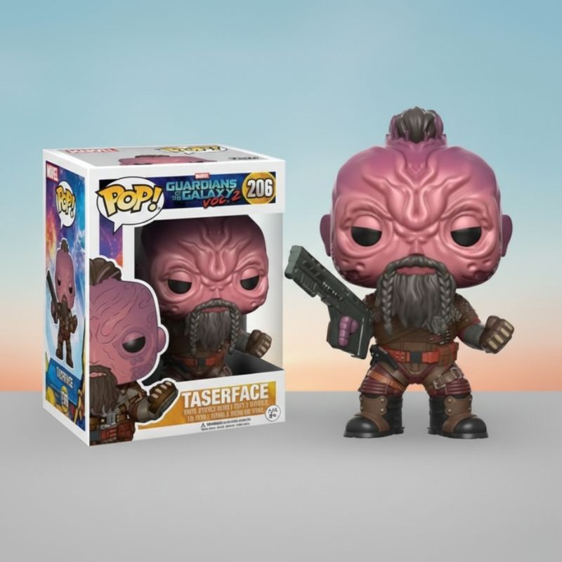 Funko POP! Taserface #206 – Marvel Guardians of the Galaxy Vol. 2 | NEW & Boxed | Collectible Vinyl Figure