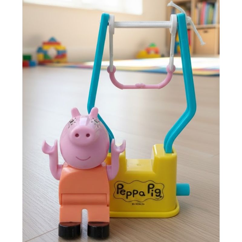 Hasbro Peppa Pig Gymnastics Playset with George Pig | VGUC | Action Fun - Image 4