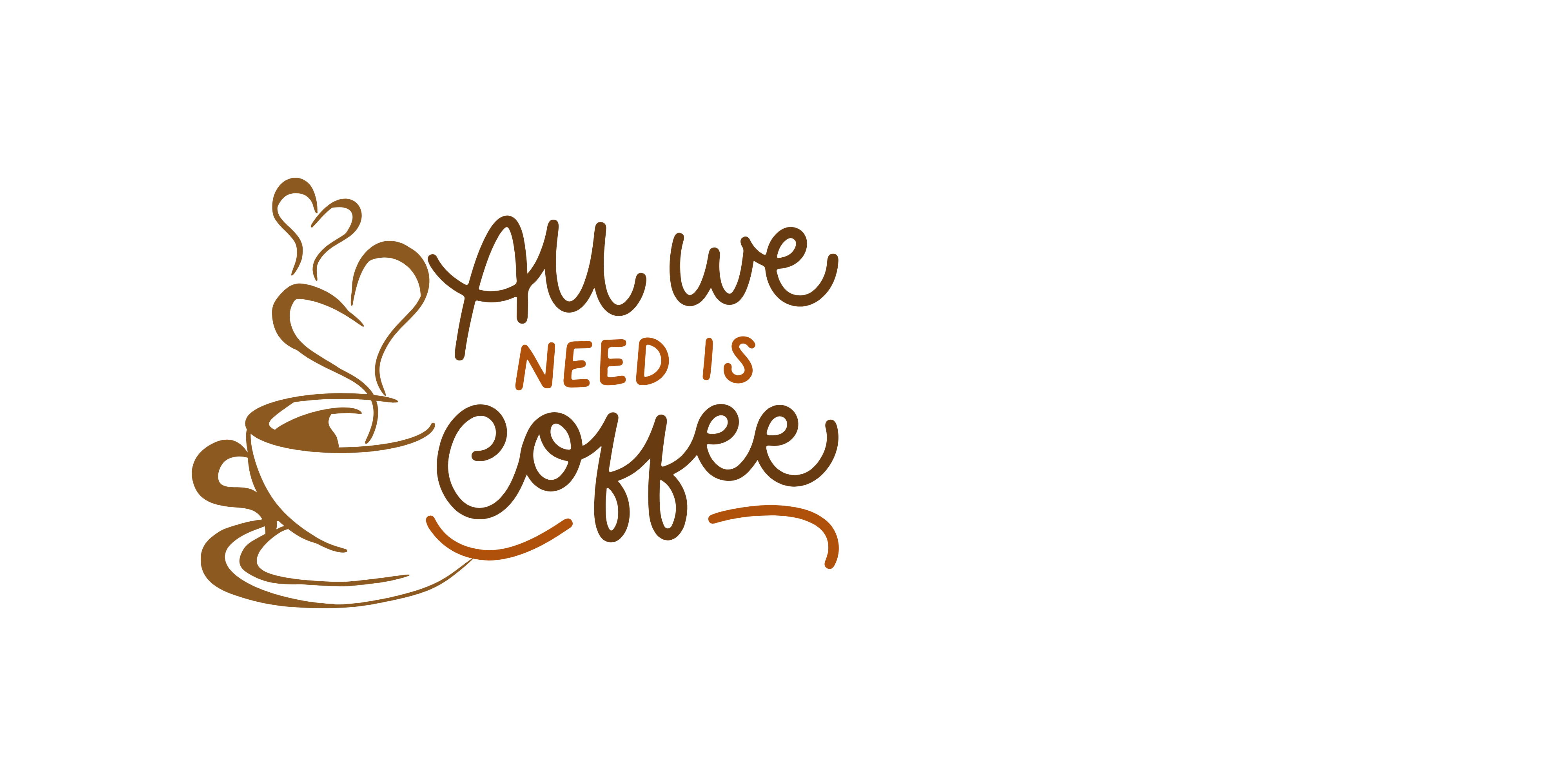 EcoKartUK All We Need Is Coffee Mug | Premium Ceramic