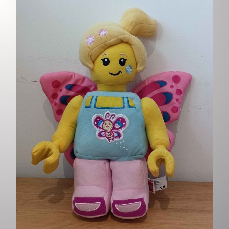 LEGO Minifigure Butterfly Girl Plush toy