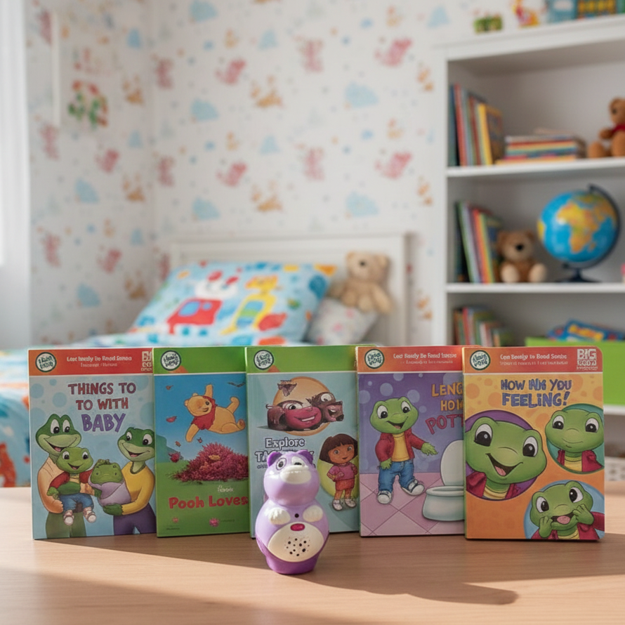 LeapFrog Tag Junior Reading System with 5 Books – Interactive Early Learning Toy – VGC - Image 3