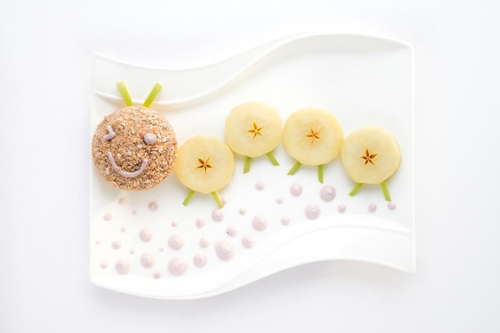 Holiday Inn Kids Food Art-Crawly Caterpillar