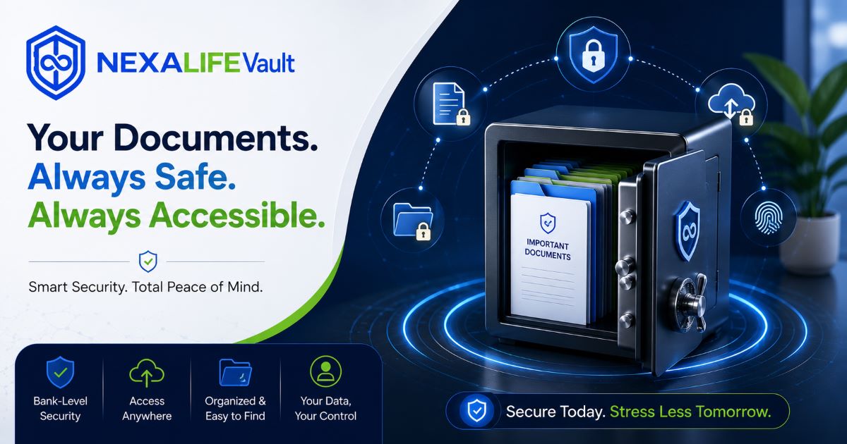 One Secure Place for All Your Important Documents