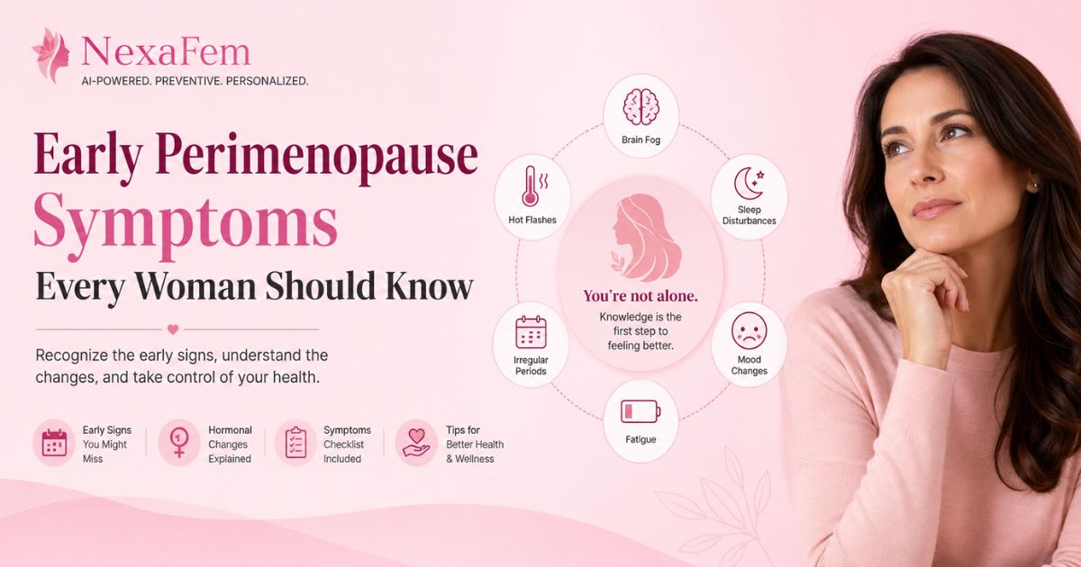 perimenopause symptoms