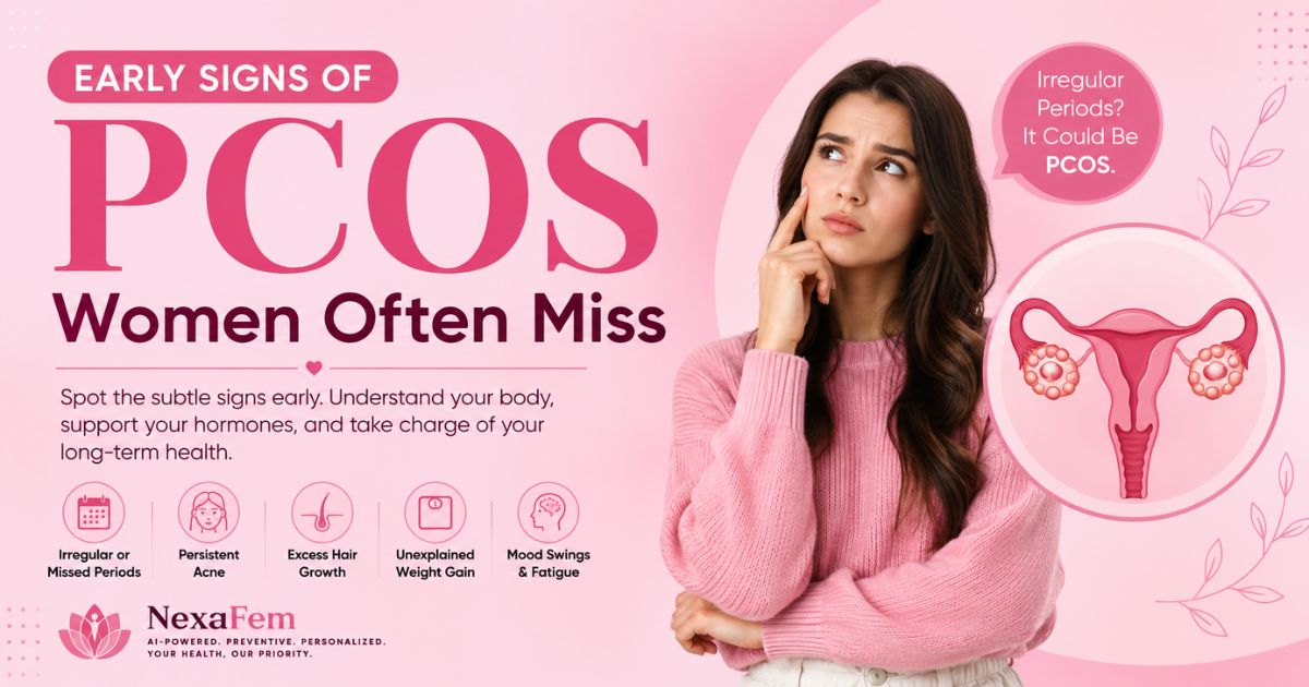 Early signs of PCOS