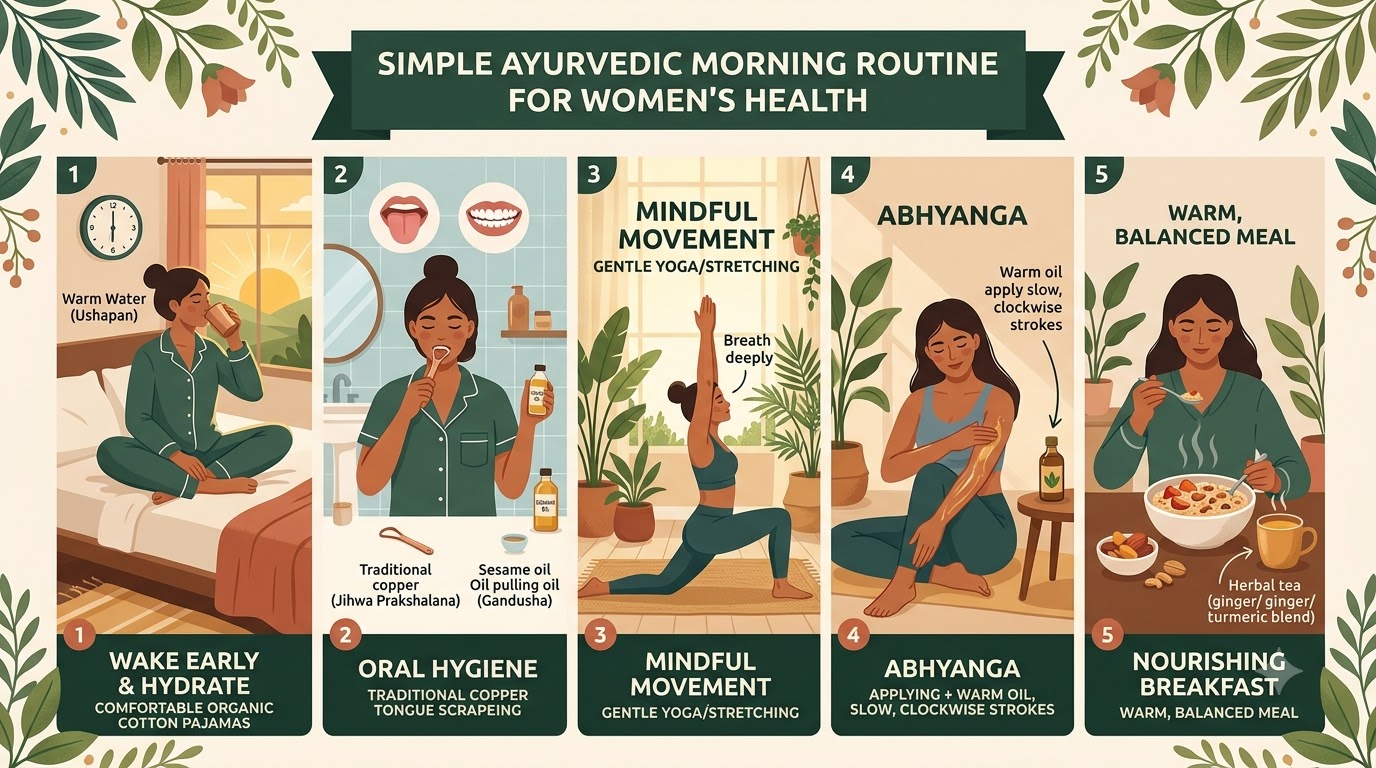 Ayurvedic morning routine