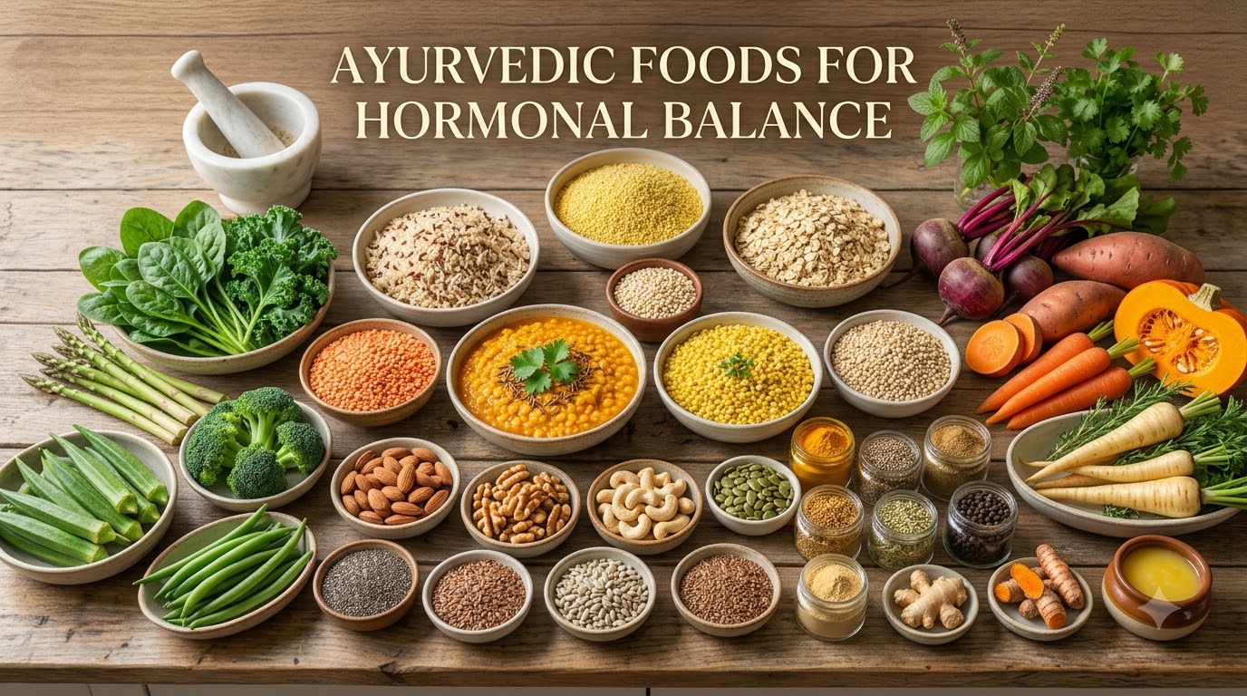 Ayurvedic foods for hormonal balance