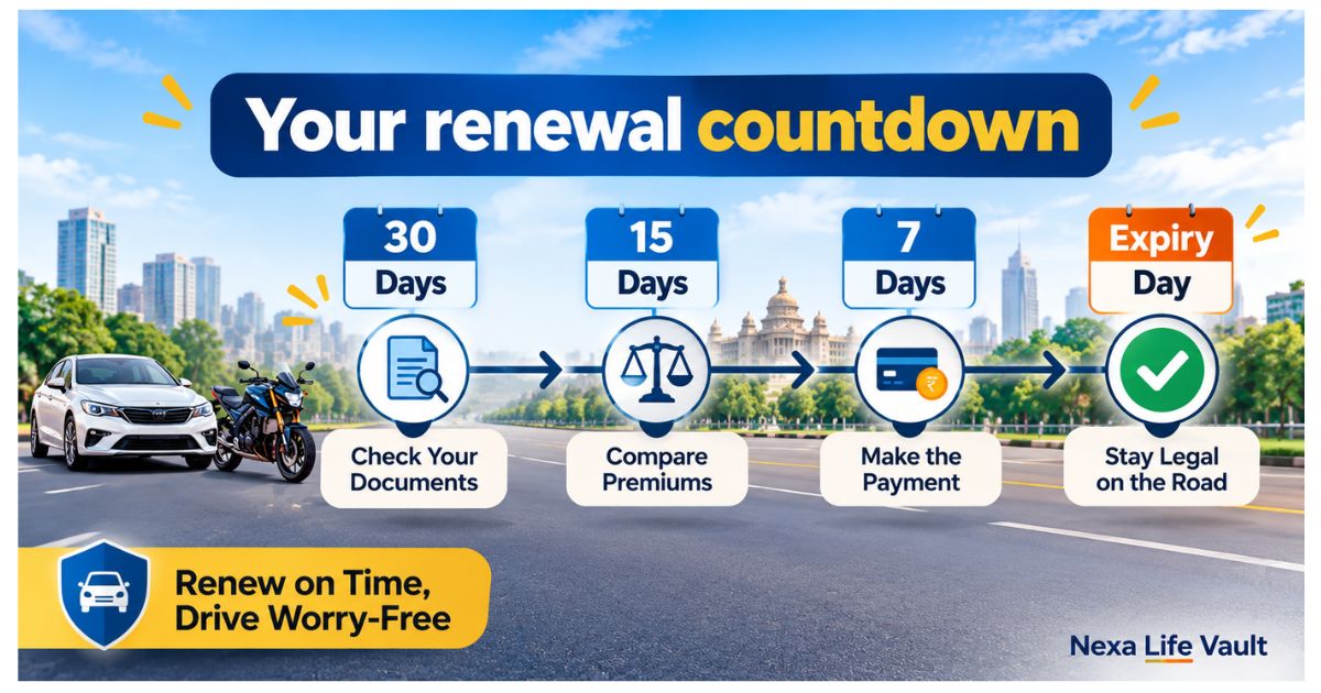 vehicle insurance renewal documents