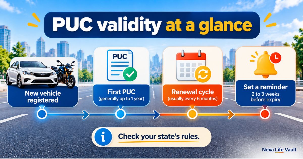 puc certificate validity