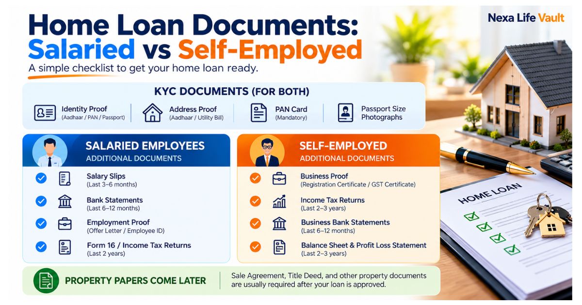 home loan documents checklist