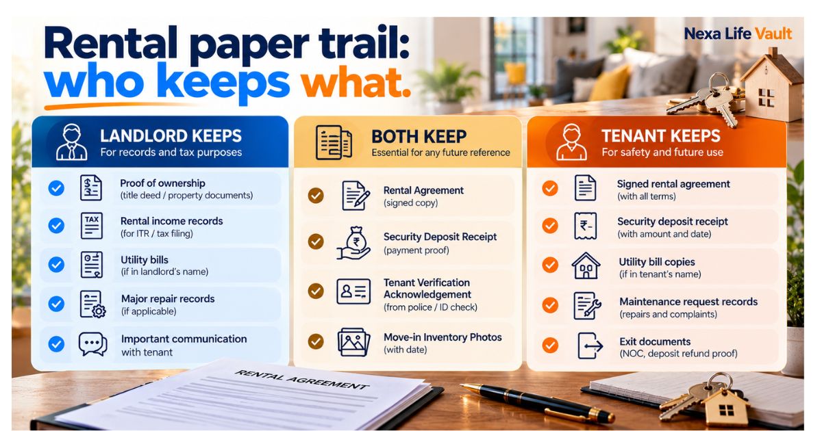 rent agreement documents