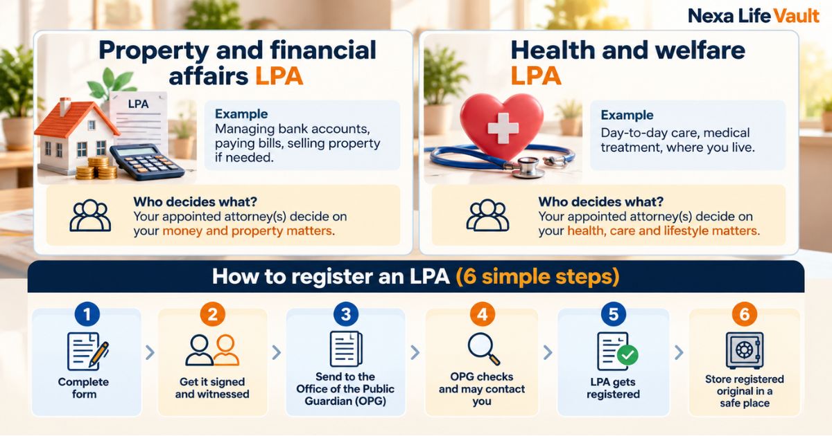 lasting power of attorney documents uk