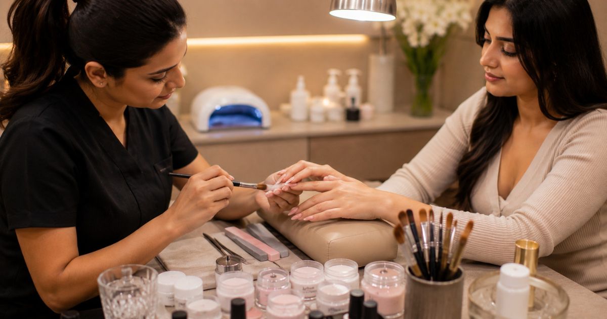 Acrylic Nail Extensions