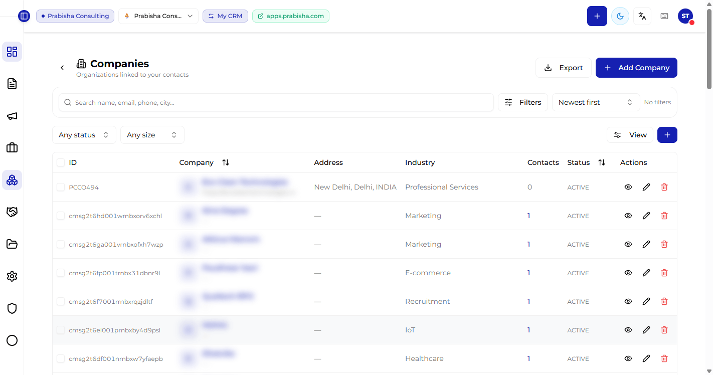 CRM screenshot 3