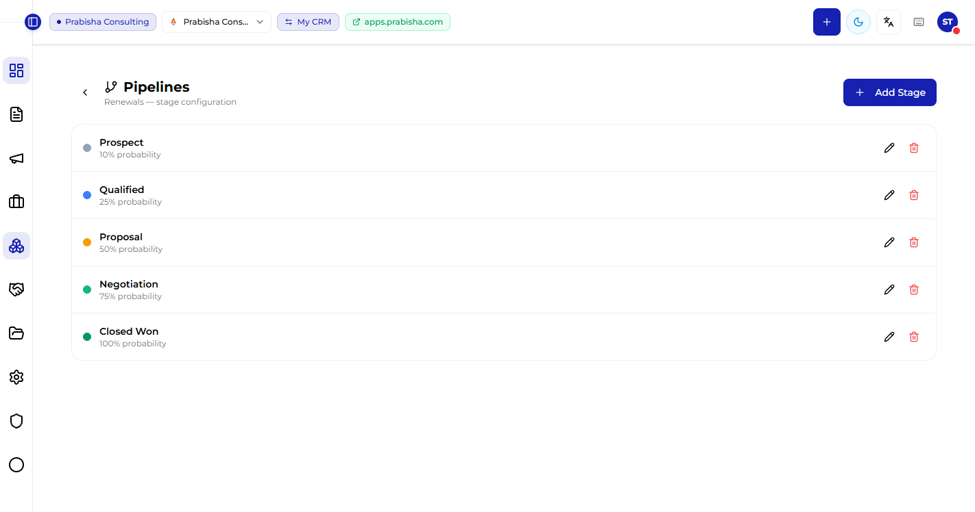 CRM screenshot 5