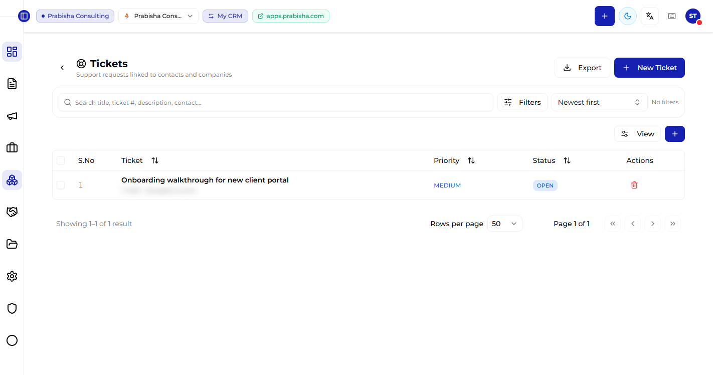 CRM screenshot 8