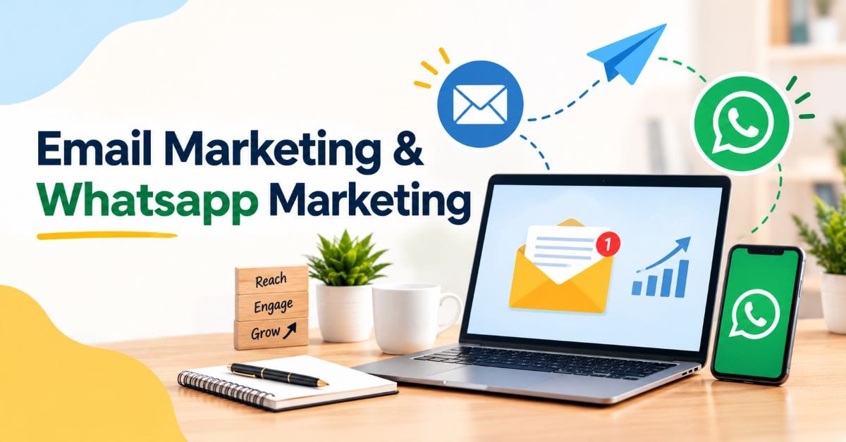 Email Marketing and WhatsApp Marketing